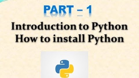 TN 12th computer science chapter - 5 (part 1) Python variables & operators (How to install python)