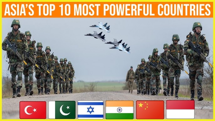 Countries with Largest Armies - World Top Ten