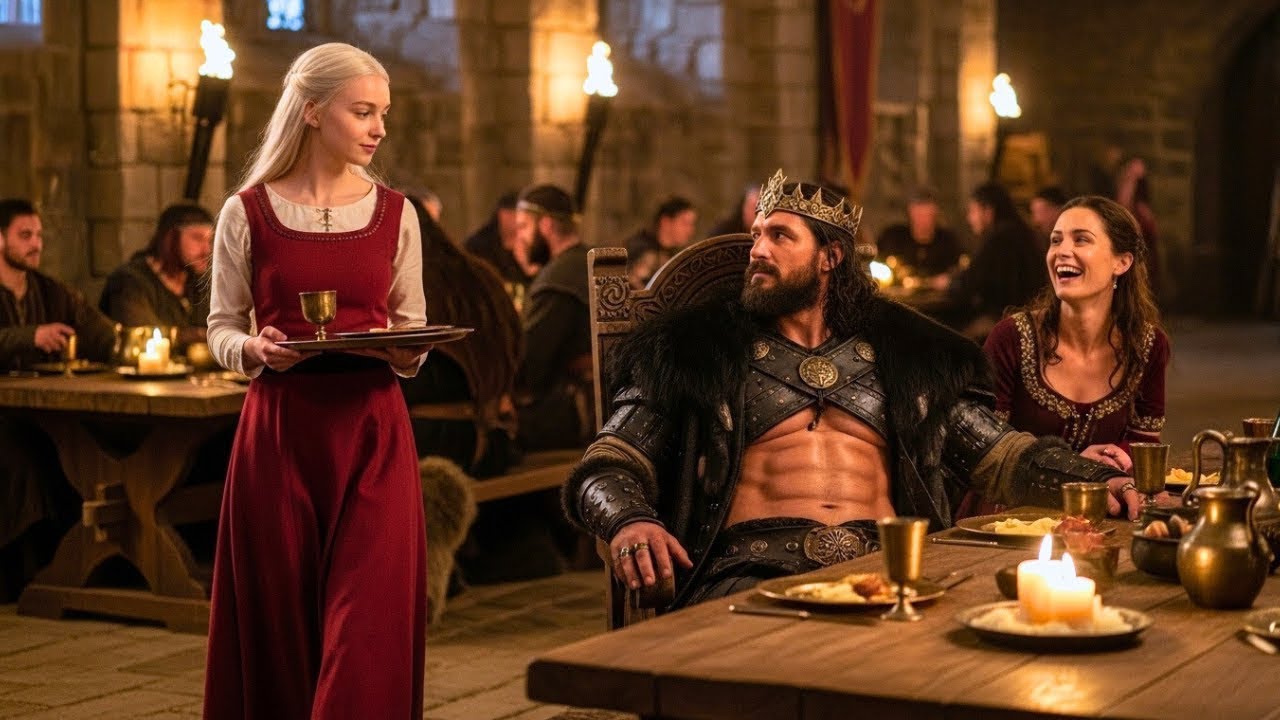 El Rey Alfa ordena en lengua antigua para humillar a la camarera — sin saber quién es