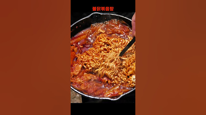 Chicken leg spicy stir-fried noodles / Chicken dish #spicy stir-fried noodles #chicken leg #ramen