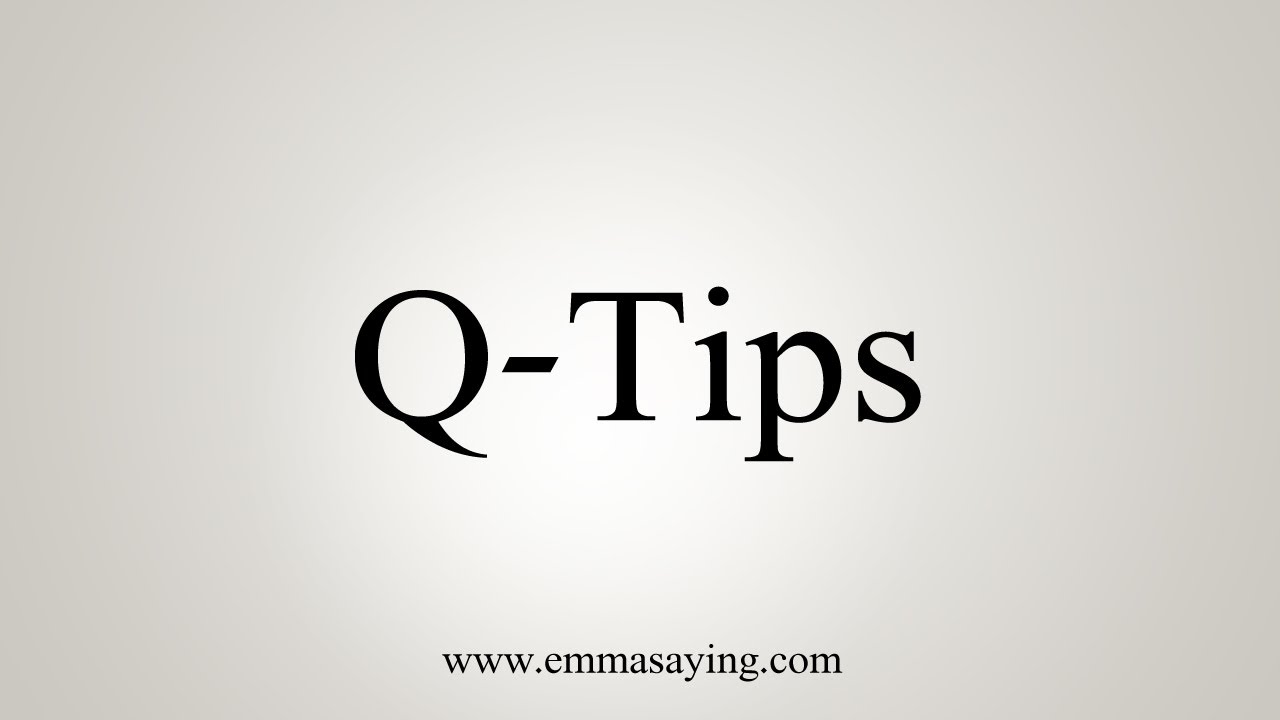 how to say in english jamun How To Say Q-Tips