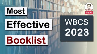 WBCS Booklist for WBCS 2023 | Most Effective Booklist for WBCS | List of books for wbcs | wbcs books