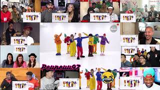 BTS GOGO Dance Practice ||Reaction Mashup