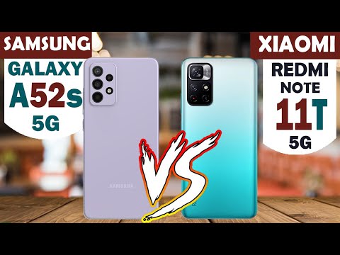 Samsung Galaxy A52s 5G VS Xiaomi Redmi Note 11T 5G