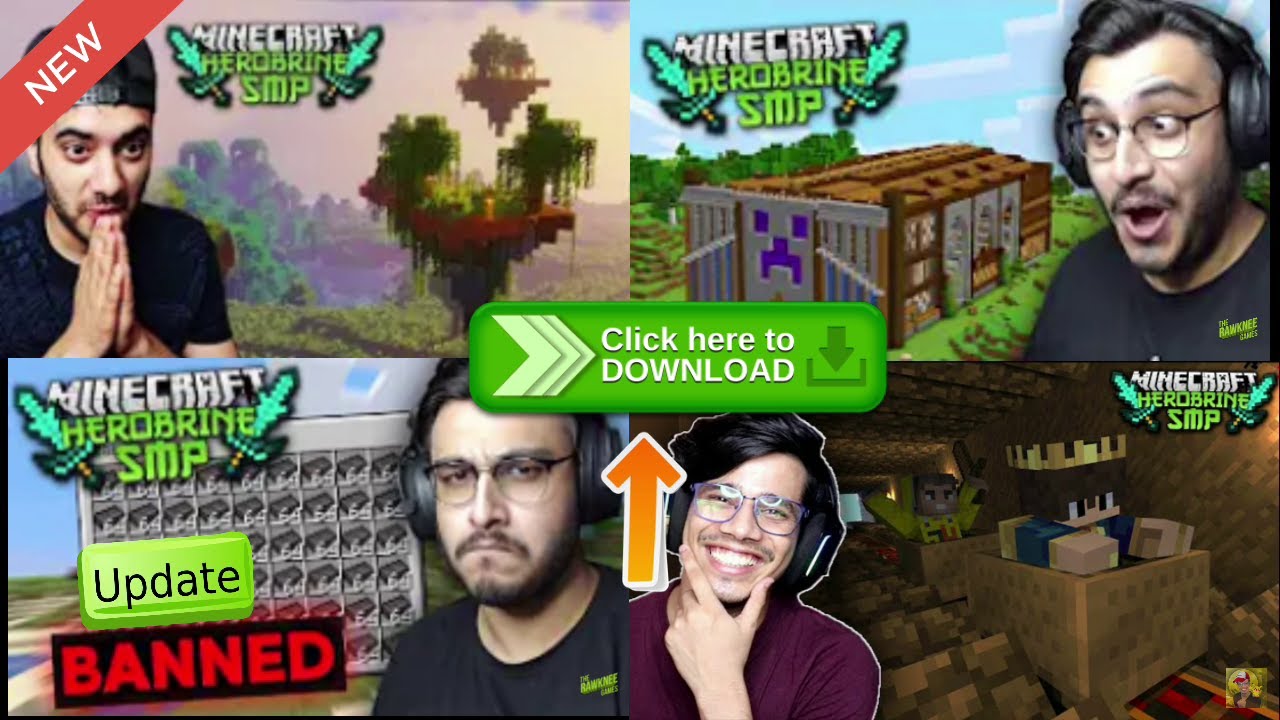 Mind Blowing Herobrine Smp Map Mod Pc Java Edition 1 17 1 Eblogary