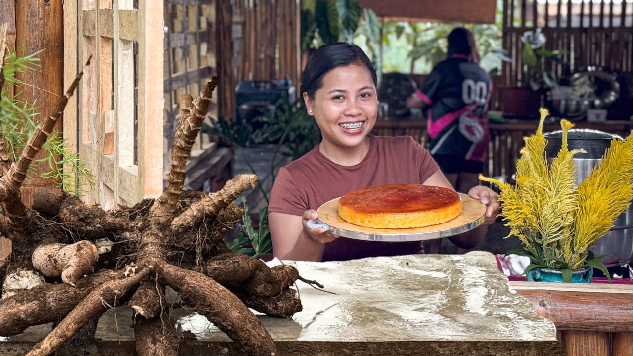 The Abundance of Soil | Steamed - Cassava Cake, Cassava Leaves in Coconut Cream made deliciously!