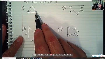 NOTES: Lesson 4.2a - properties of isosceles triangles
