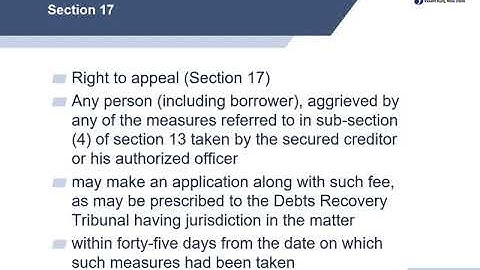 SARFAESI ACT 2002 Part 2 Banking Law