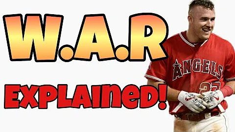 Wins Above Replacement EXPLAINED! How to use WAR in Major League Baseball