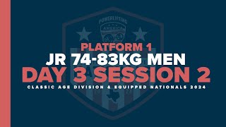 2024 Powerlifting America Classic Age Division and Equipped Nationals - Day 3, Session 2, Platform 1