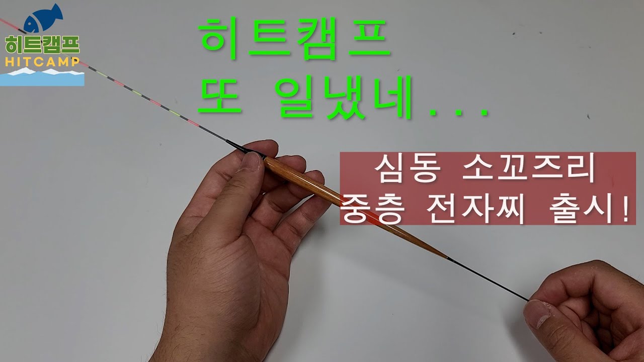 드디어 출시!! 심동 소꼬즈리 중층전자찌 리뷰, 가성비 중층 전층용 내림찌 내림/중층 낚시 필수 찌