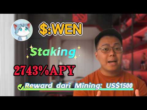 Staking token $WEN — Maksimalkan 2743% APY tanpa kehilangan kendali