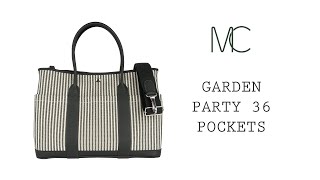 Garden Party pockets vertical bag