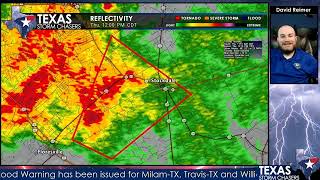 Central Texas Tornado Warning Coverage [[October 26, 2023]]