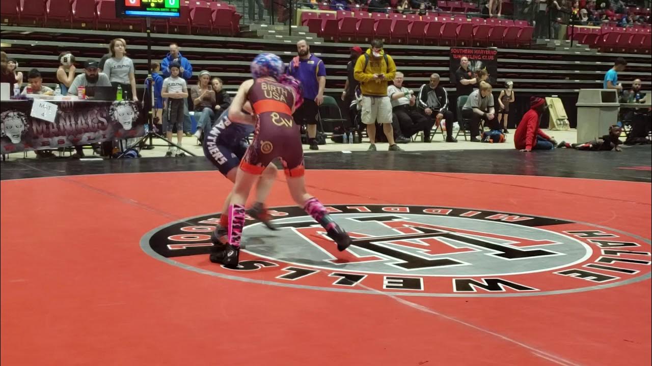 Maryland State Wrestling Tournament Madison Birth YouTube
