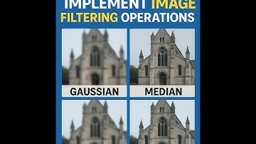 “Image Filtering in OpenCV | Gaussian, Median & Bilateral Filters Explained with Code”