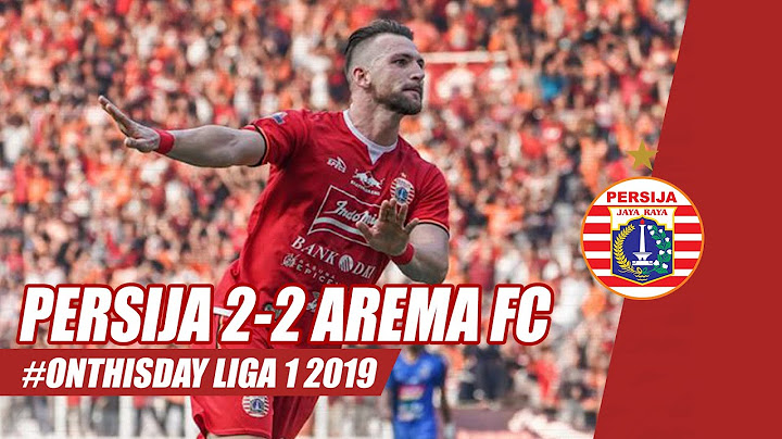 #OnThisDay - Persija Jakarta 2-2 Arema FC [Liga 1 2019]