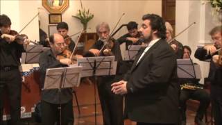 Video thumbnail of "Schubert Ave María Leonorardo Lopez Linares (Barítono) Orquesta Buenos Ayres Barroco"