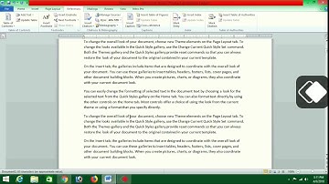 How to Use the References Tab in MS Word