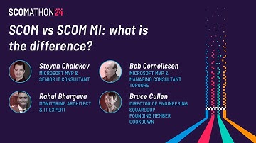 SCOMathon 2024:  SCOM vs SCOM MI, What is the Difference?