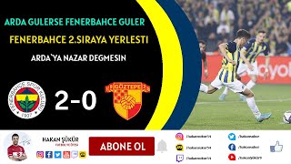 Arda Güler'se Fenerbahçe güler.. Fenerbahçe-Göztepe 2-0