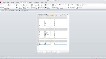 04 05 QSPlus International Bill Production module Job Units of Measure tutorial