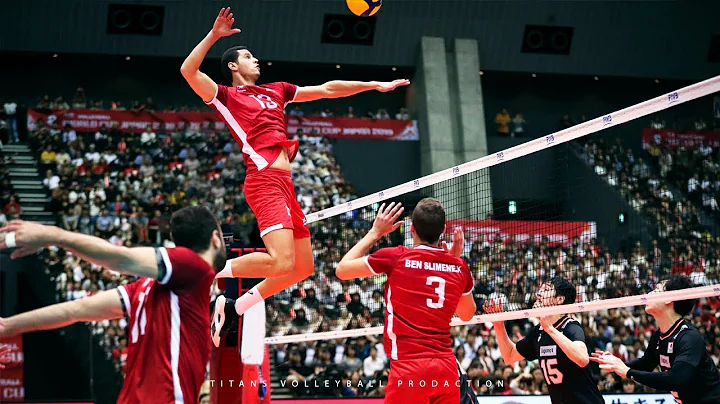 The Most Powerful Volleyball Spikes  | World Cup 2...