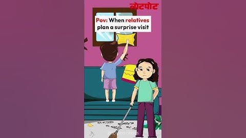 When Aunt Said She’s Coming Over 😂 | Funny Family Animation