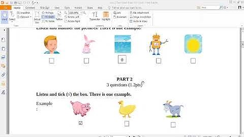 Giải Đề Thi Học Kỳ 2 Tiếng Anh Lớp 2 Smart Start (Đề số 1)