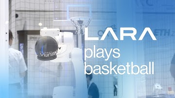 LARA plays basketball