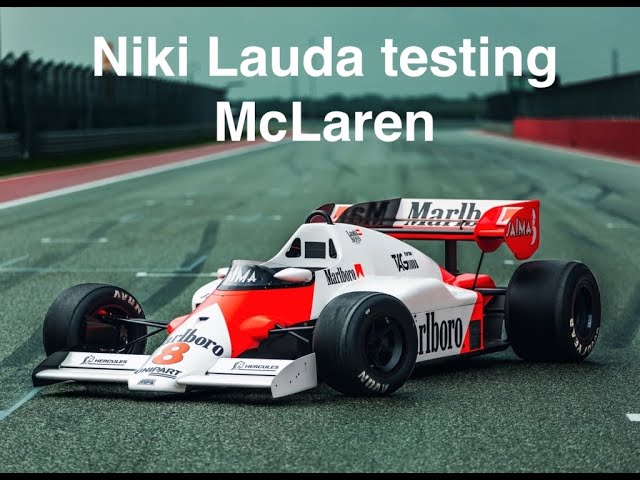 F1 Classic | Niki Lauda testing Mclaren with Porsche turbo engine
