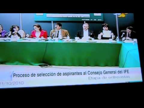 Comparecencia ante Diputados, proceso IFE-2010. Se...