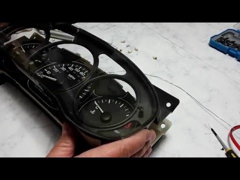 GM Instrument Panel Stepper Motor Repair - YouTube