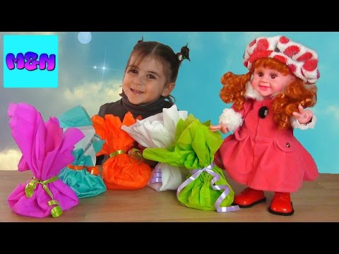 Learn Colors for Children Surprise Dolls POUPEES tojinebi Viscavlot perebi სათამაშო თოჯინები