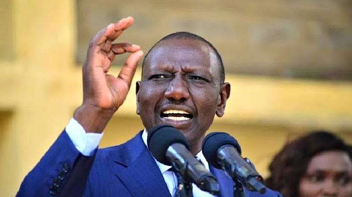 President Ruto: We will remove and disband the murderous units in our police force