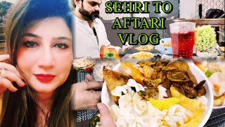 Aftari to sehri vlog | ramzan special pakora recipe | Asma asghar rizvi