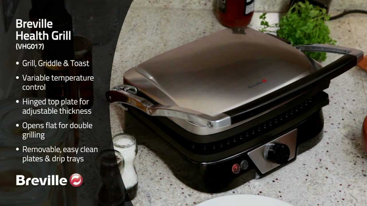 Breville Health Grill - YouTube