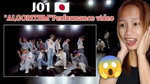 JO1 - ALGORITHM ( PERFORMANCE VIDEO) || REACTION
