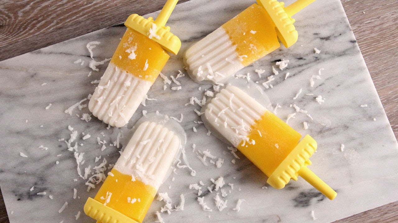Coconut Mango Popsicles | Episode 1077 | Laura in the Kitchen