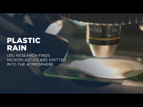 Plastic Rain: USU research finds microplastics are emitted into the atmosphere