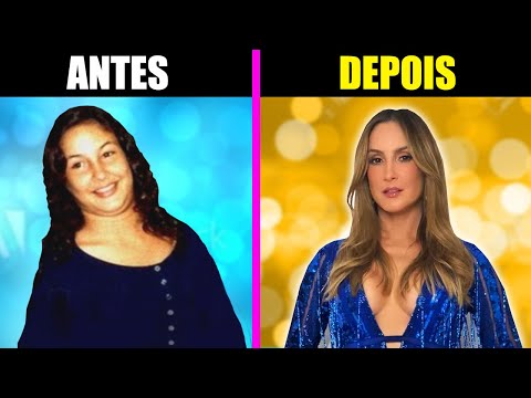 O ANTES E DEPOIS DOS FAMOSOS!