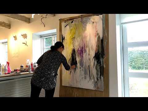 Video: Mark Mehaffey, Abstrakt Kunst, Evolusjonen Av En Kunst, Farge, Akryl