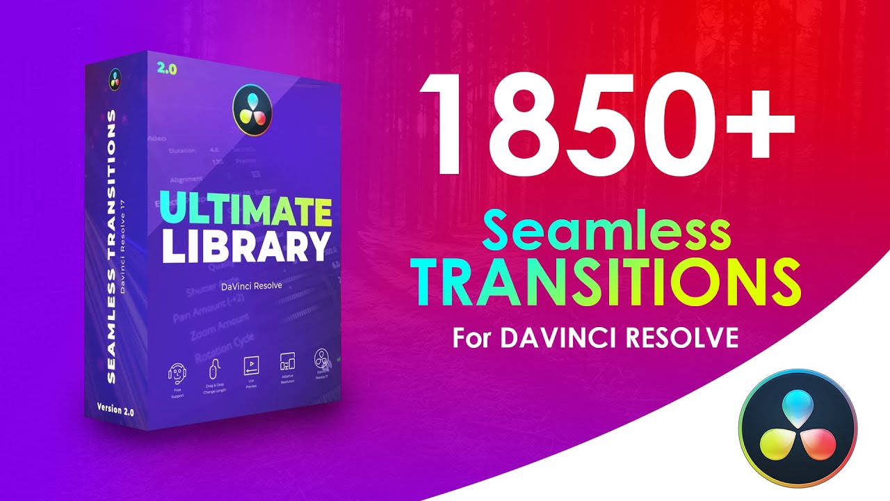 davinci transitions pack