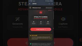 camera hack telegram bot ( only for education purpose)