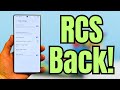 Samsung Messages Update Reinstates RCS On Galaxy Smartphones Samsung Messages Update Reinstates RCS On Galaxy Smartphones