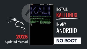 Install Kali Linux in any Android device 2025 (No root needed) #kalilinux #linux #nethunter #android