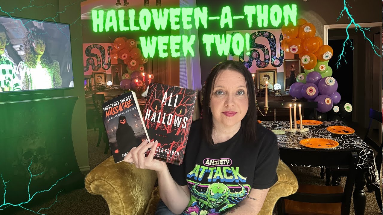 Halloween Dinner Party + Reading Four Halloween Books 🎃
