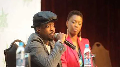 Anthony Hamilton press conference in Johannesburg