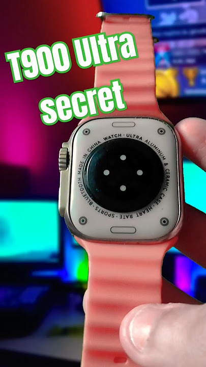T900 Ultra or T800 Ultra Smartwatch New Secret reveal (Apple Ultra trick) #shorts