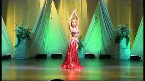 Famous belly dancer Veronika Fatin, Gala Show in T...